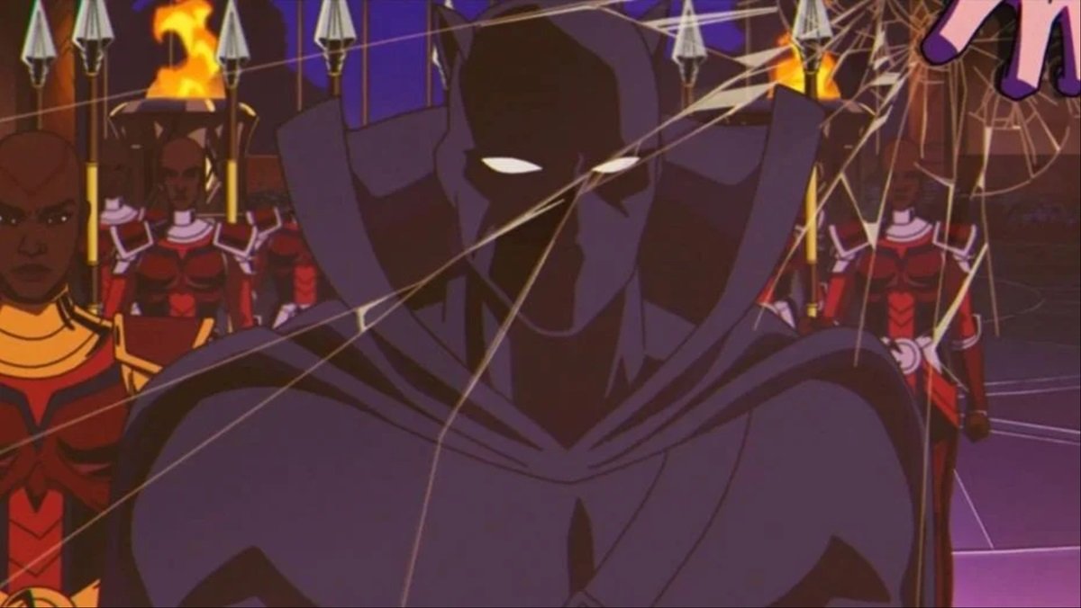 Black Panther in the season finale of X-Men '97 season one.