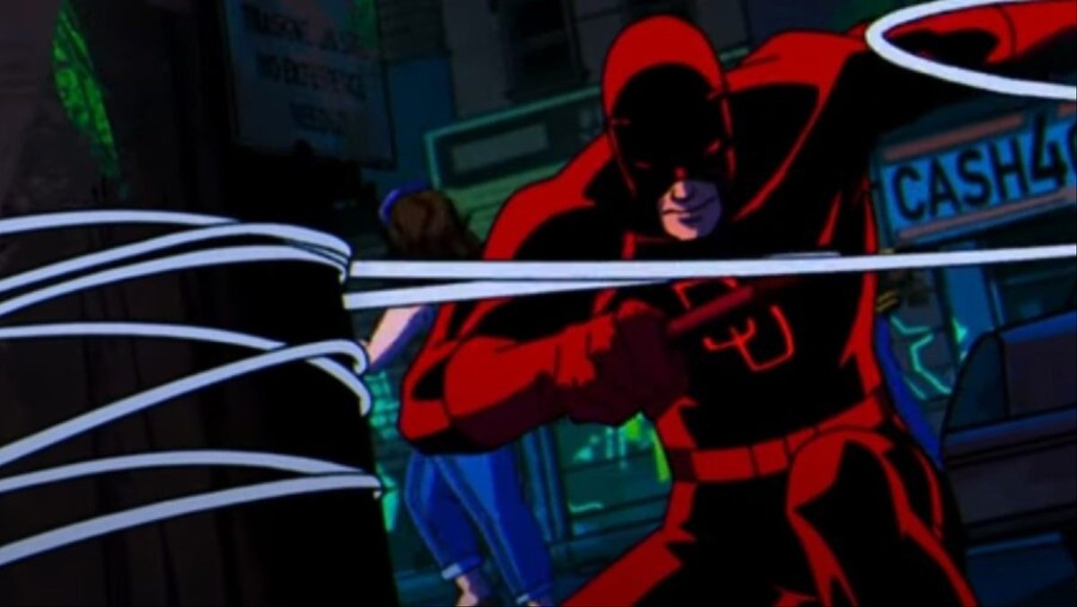 Daredevil in the season finale of X-Men '97 season one.