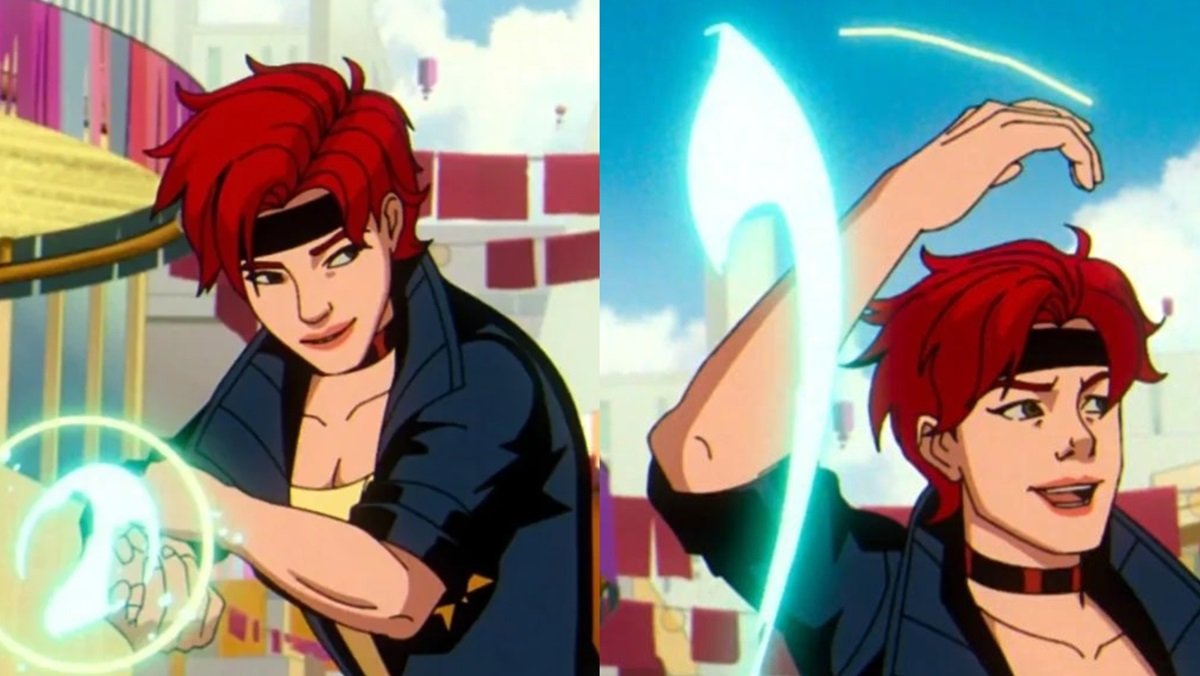 Alison Blaire, the mutant singer called Dazzler, as she appeared in X-Men '97.