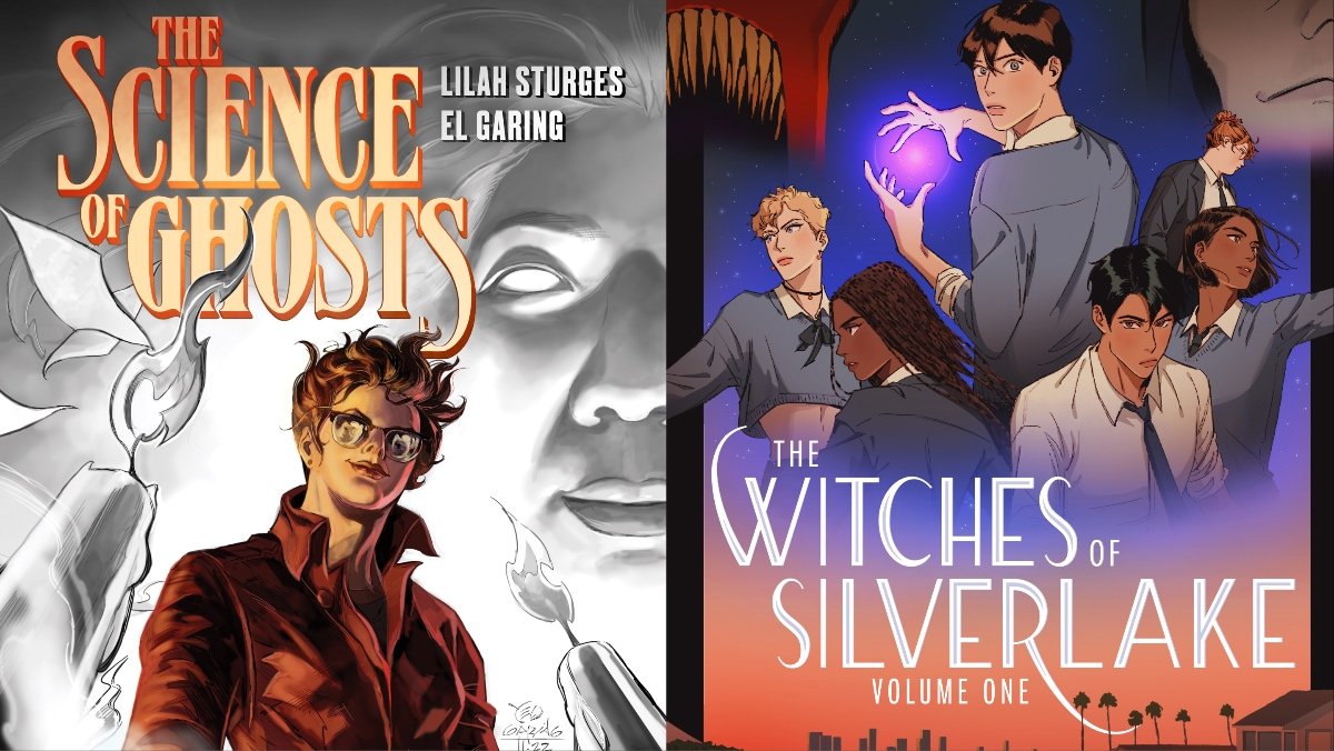 Legendary Comics The Science of Ghosts and The Witches of Silverlake queer LGBTQ+ graphic novels