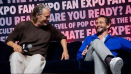 Hugh Dancy and Mads Mikkelsen Talk Hannigram Being in Love at HANNIBAL Fan Expo Boston Panel