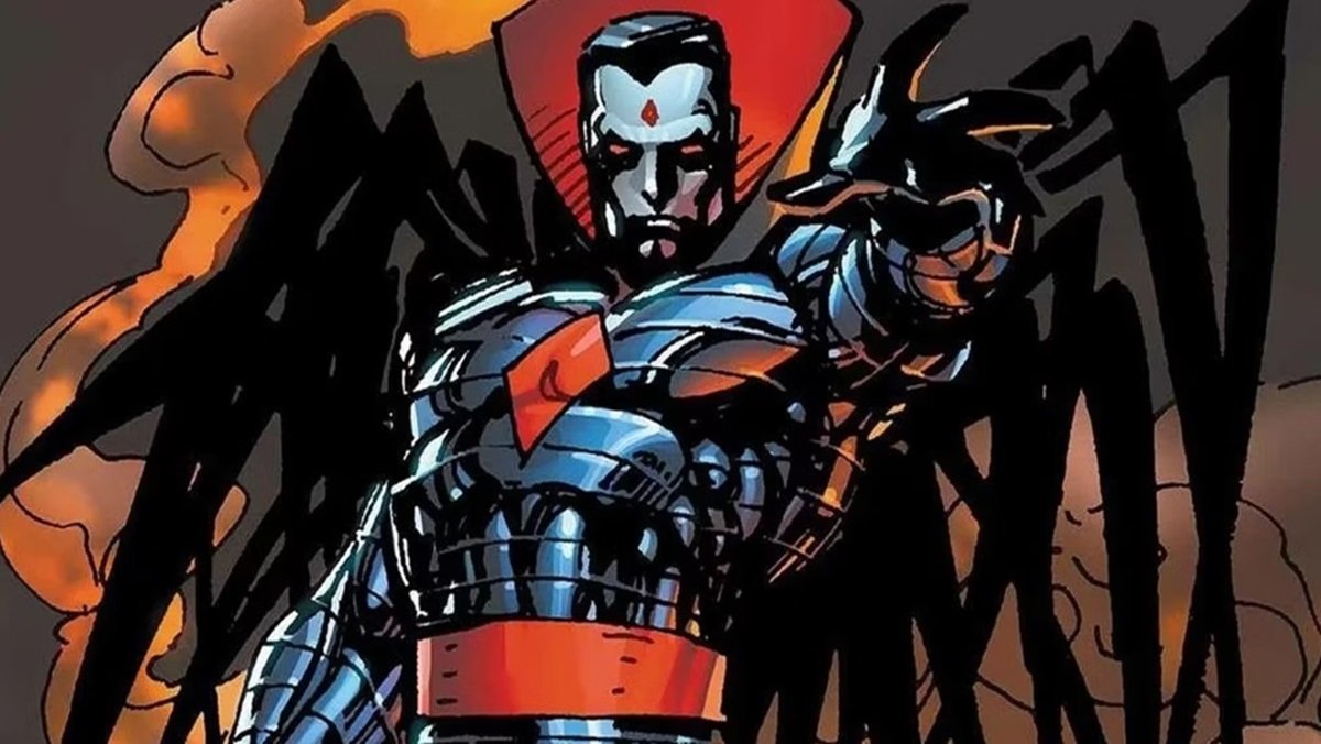 Mister Sinister prepares to fight the X-Men. Art by Jim Lee.