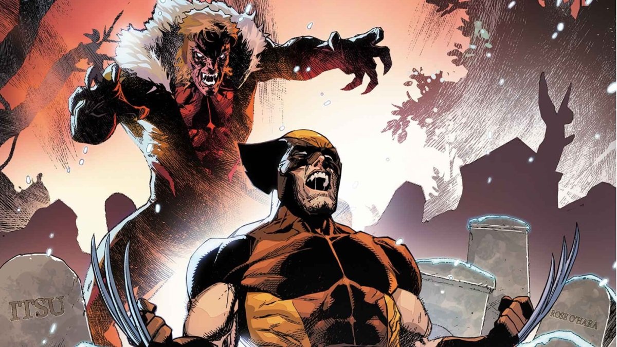 Sabretooth attacks Wolverine.