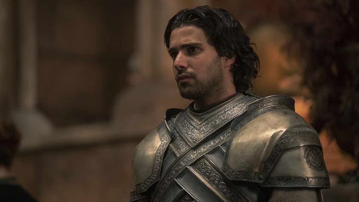 Fabien Frankel in his Kingsguard armor on House of the Dragon