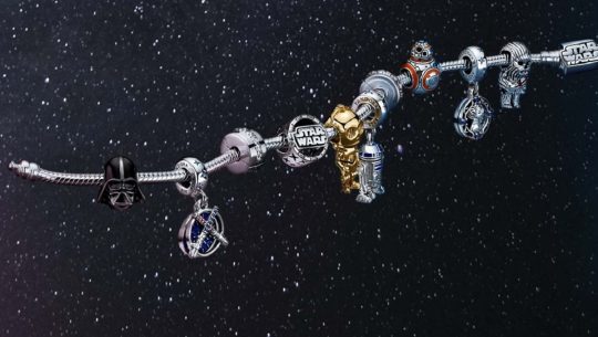 STAR WARS Charm Set Features Princess Leia, Baby Yoda