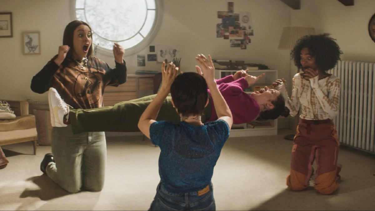 The Craft Legacy women casting a circle and levitating one of their members