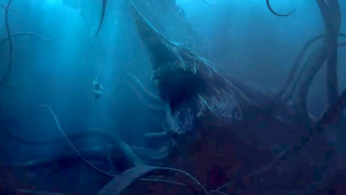 The Rings of Power season two sea monster