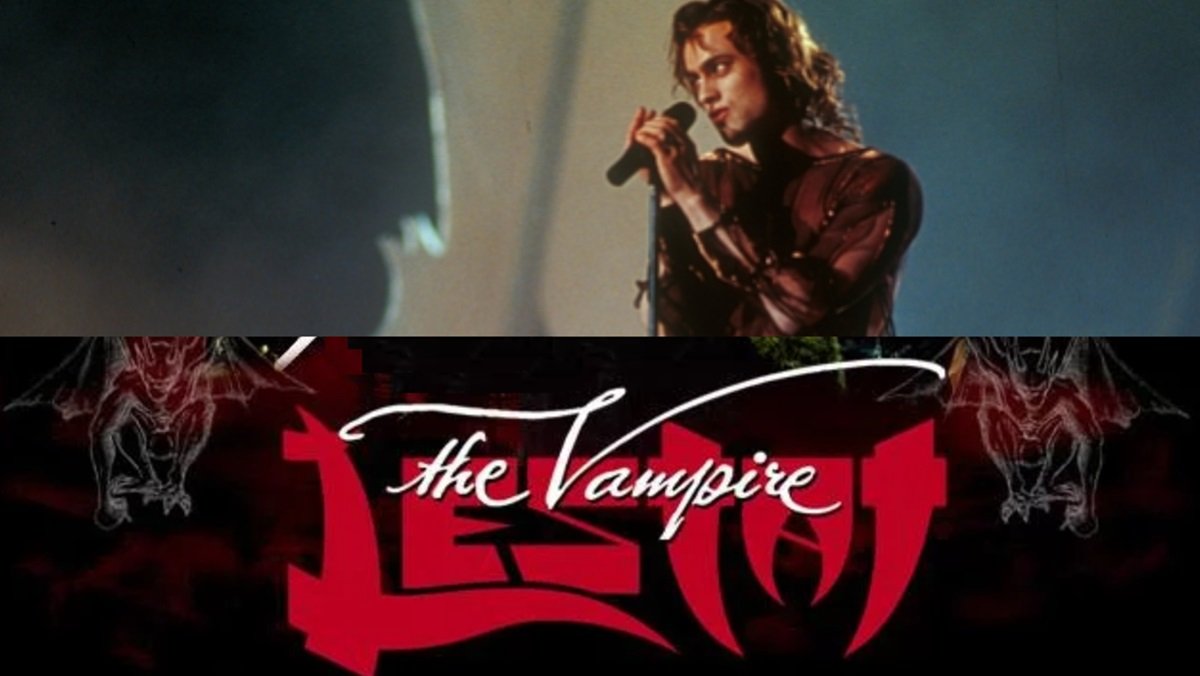 The Vampire Lestat rock band in The Queen of the Damned film, with Stuart Townsend as Lestat. 